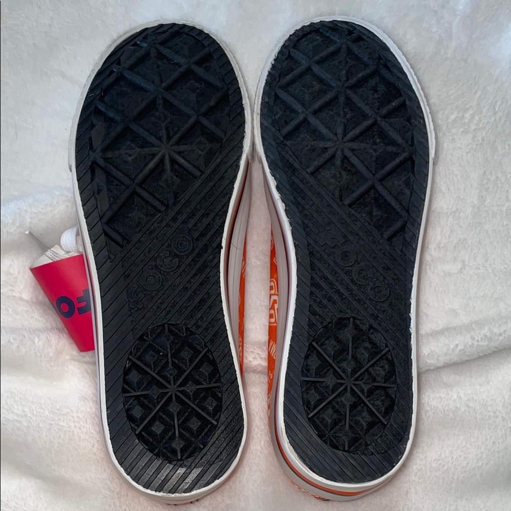 Bold Oklahoma State University Orange with White Sneakers - Picture 4 of 4